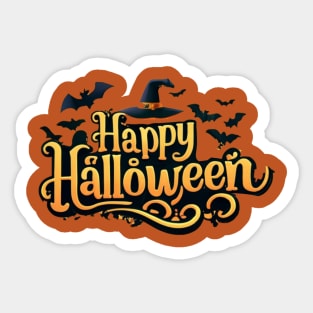 happy halloween Sticker
